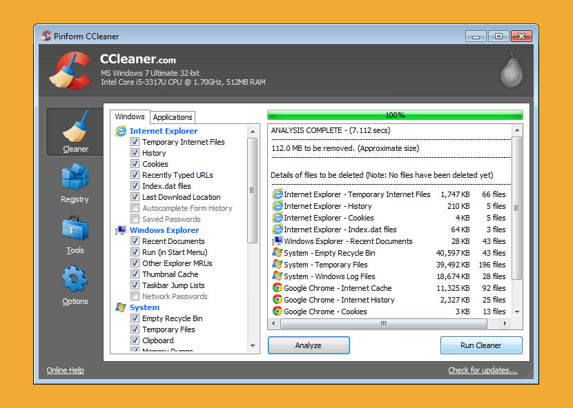 ccleaner for windows 10 free